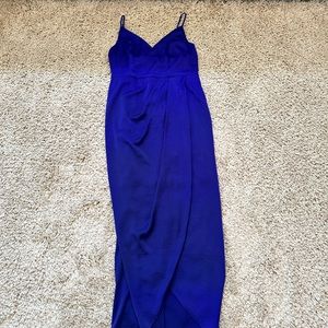 Blue dress